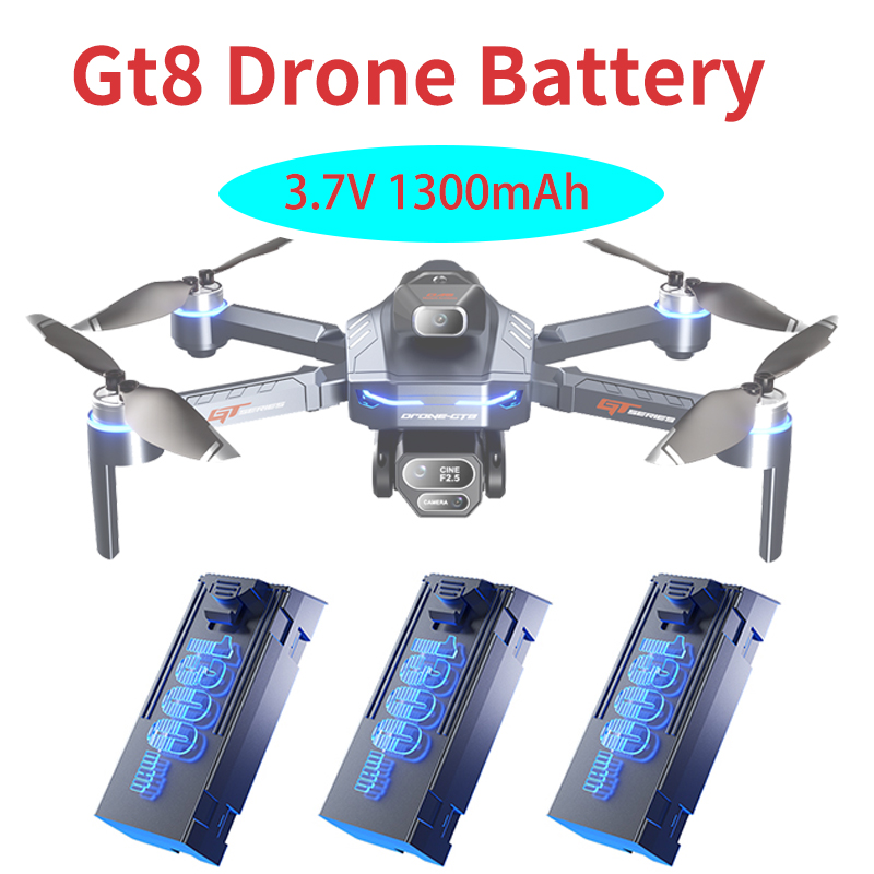 Drone Kit Professional - Original 3,7 V 1300mAh GT8 Drone