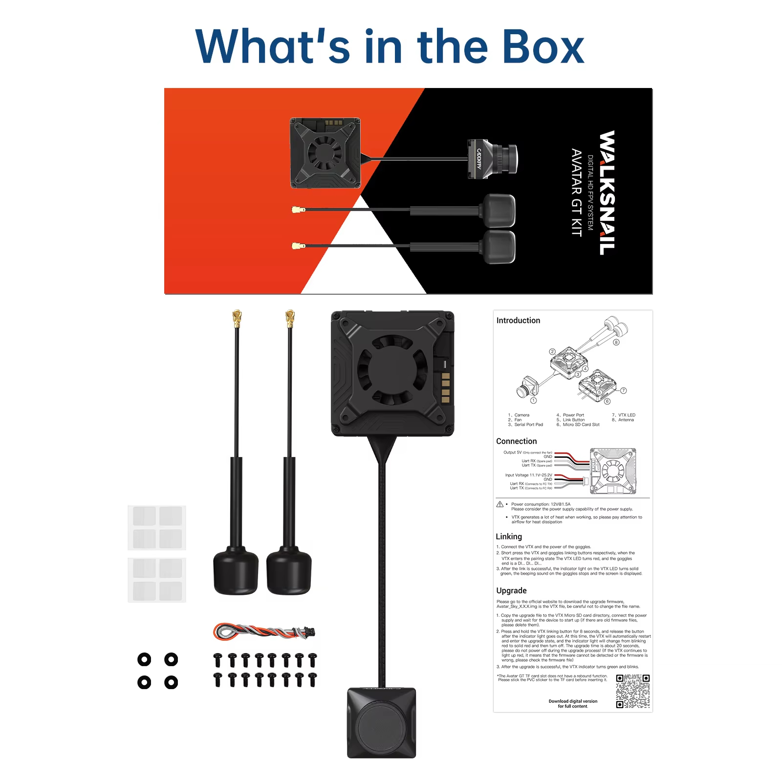 Kit Caddx Walksnail Avatar GT  - Drone Kit Fpv reseña y precio