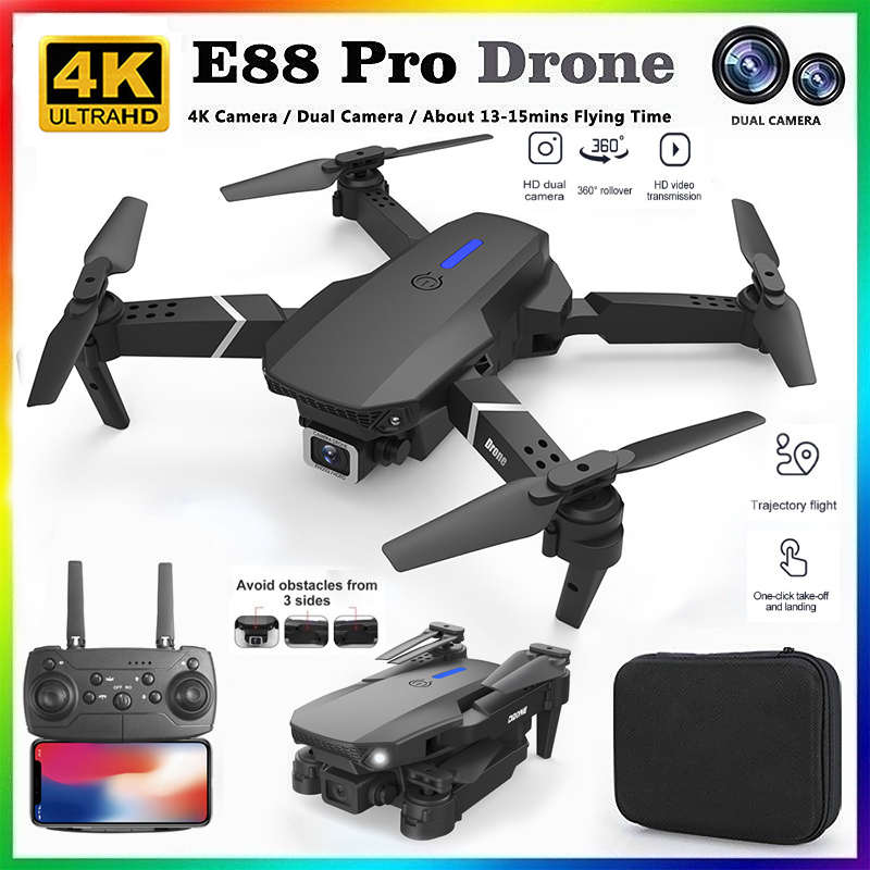 Nuevo Dron RC Profesional E88  - Drone Kit Professional reseña y precio