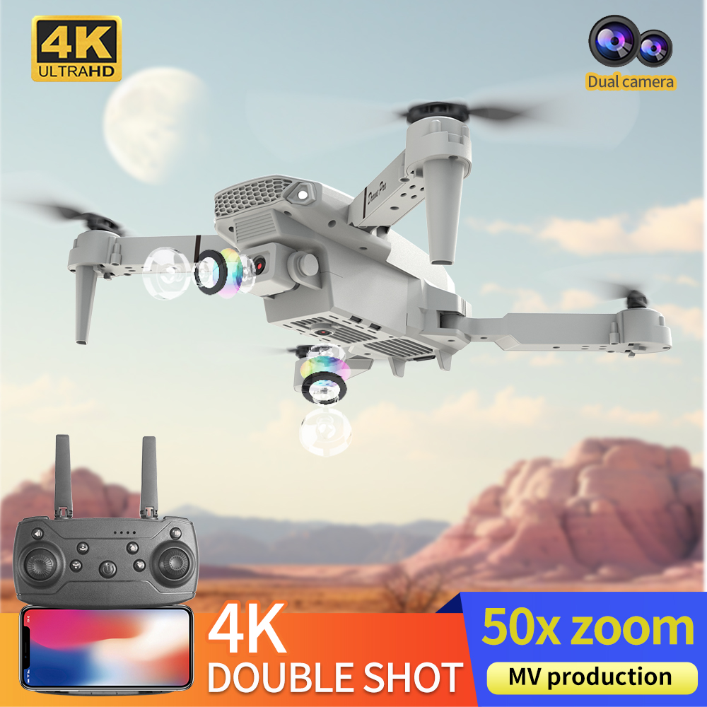 Nuevo Dron RC Profesional E88  - Drone Kit Professional reseña y precio