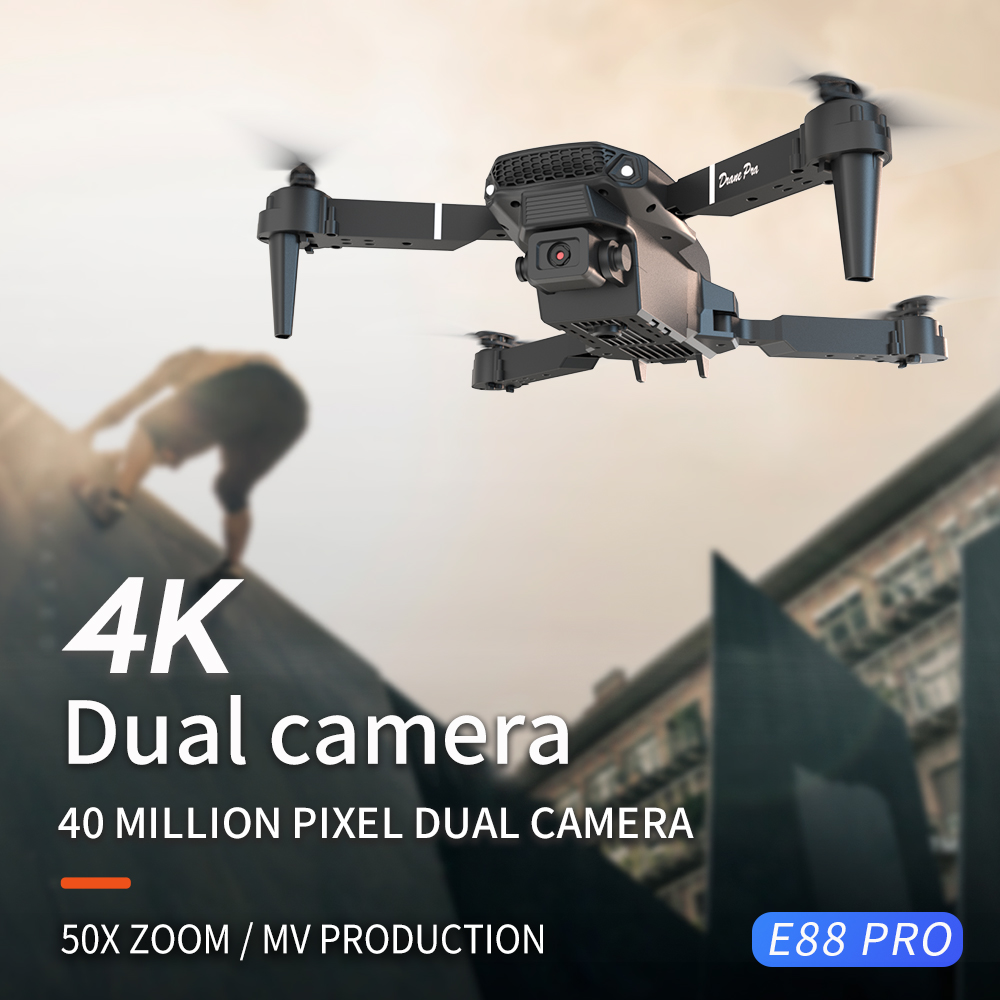 Nuevo Dron RC Profesional E88  - Drone Kit Professional reseña y precio
