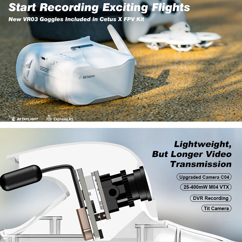 Kit Cetus X FPV, transmisor de - Drone Kit Octocopter reseña y precio