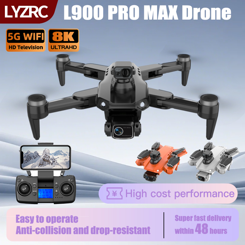 LYZRC L900 PRO MAX láser evita - Drone Kit Professional reseña y precio